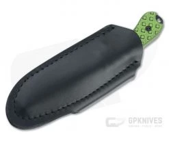 Bradford Guardian3 False Edge GPK Exclusive Black DLC Rex 45 Toxic Green/Black G10 Fixed Blade -Camping Knives best sale 3fe 010b rex45 2