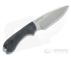 Bradford Guardian3 False Edge GPK Exclusive Stonewashed Rex 45 3D Black Micarta Fixed Blade -Camping Knives best sale 3fe 101 rex45 3