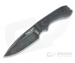 Bradford Guardian3 False Edge GPK Exclusive Nimbus Rex 45 3D Black Micarta Fixed Blade