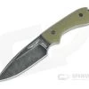 Bradford Guardian3 False Edge GPK Exclusive Nimbus Rex 45 3D Green Micarta Fixed Blade