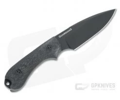 Bradford Guardian3 False Edge GPK Exclusive Black DLC Rex 45 3D Microtextured Carbon Fiber Fixed Blade 5 Bradford Guardian3 False Edge GPK Exclusive Black DLC Rex 45 3D Microtextured Carbon Fiber Fixed Blade -Camping Knives best sale 3fe 114bm rex45 3