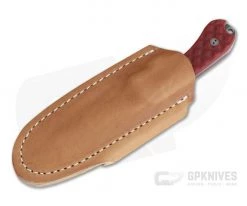 Bradford Knives Guardian3 Full Flat Grind Red G10 Nimbus 3V Fixed Blade Knife -Camping Knives best sale 3fh 010n 3v 2