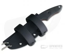 TOPS Knives 3 Pointer Black 1095 Black Canvas Micarta EDC Hunter Neck Knife 3PR-01 -Camping Knives best sale 3pr 01 2
