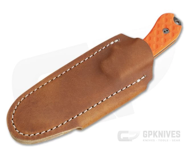 Bradford Guardian3 Sabre Ground Nimbus M390 Orange G10 Fixed Blade 2 Bradford Guardian3 Sabre Ground Nimbus M390 Orange G10 Fixed Blade - Image 2