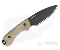 Bradford Guardian3 Sabre Ground DLC M390 3D Natural Micarta Fixed Blade -Camping Knives best sale 3s 104b m390 3