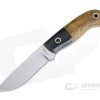 Mike Irie Model 110 Satin CPM-154 Black Linen Micarta Bolstered Stabilized Maple 4174