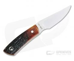Mike Irie Sport 800 Clip Point Satin CPM-154 Red Jigged Bone 4184 -Camping Knives best sale 4184 3