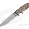 Olamic Cutlery Suna Karelian Birch Damascus Fittings Damascus Fixed Blade 4215