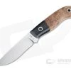 Mike Irie Model 110 Drop Point CPM-154 Micarta Bolstered Stabilized Dyed Maple Burl 4271