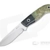 Mike Irie Model 110 Spear Point CPM-154 Micarta Bolstered Stabilized Dyed Maple Burl 4277