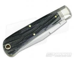 Northfield #43 Oregon Trapper Antique Green Jig Bone -Camping Knives best sale 431118 agjb 2