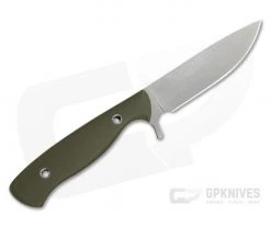Camerer Knives Custom Trailsman Elmax OD Green G10 Fixed Blade 4368 -Camping Knives best sale 4368 3