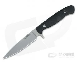 Camerer Knives Custom Small Game Getter Elmax Black G10 Fixed Blade 4371