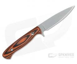 Camerer Knives Custom Small Game Getter Elmax Orange/Black G10 Fixed Blade 4372 -Camping Knives best sale 4372 3 1