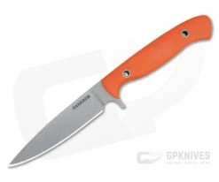 Camerer Knives Custom Small Game Getter Elmax Orange G10 Fixed Blade 4373