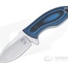 Tom Krein Custom Hydra Blasted Blue/Black G10 Satin Nitro-V Fixed Blade