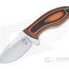 Tom Krein Custom Hydra Blasted Orange/Black G10 Satin Nitro-V Fixed Blade