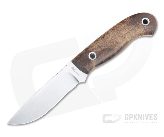 Mike Irie Model 110 Drop Point CPM-154 Stabilized Dyed Maple Fixed Blade 4427 1 Mike Irie Model 110 Drop Point CPM-154 Stabilized Dyed Maple Fixed Blade 4427
