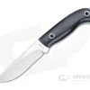 Mike Irie Model 110 Spear Point CPM-154 Black Linen Micarta Fixed Blade 4430