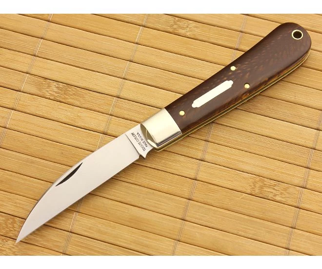 Tidioute Cutlery #47 Viper Brown Snakeskin Acrylic 1 Tidioute Cutlery #47 Viper Brown Snakeskin Acrylic