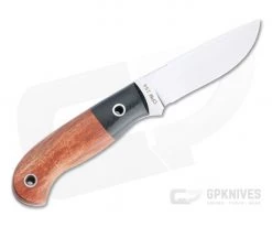 Mike Irie Model 110 Drop Point CPM-154 Bolstered Dyed Maple Fixed Blade 4740 -Camping Knives best sale 4740 3