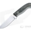 Mike Irie Model 110 Drop Point CPM-154 Green and Black Linen Micarta Fixed Blade 4746