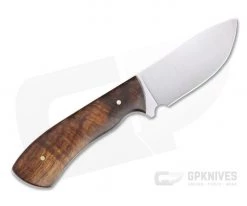 Camerer Knives Small Nessmuk Forged 8670 Mesquite Burl Custom Fixed Blade 4781 -Camping Knives best sale 4781 3