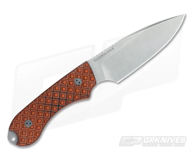 Bradford Knives Guardian4 Tiger Stripe False Edge Stonewash M390 3 Bradford Knives Guardian4 Tiger Stripe False Edge Stonewash M390 - Image 3
