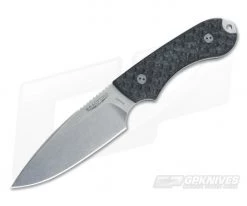 Bradford Knives Guardian4 Carbon Fiber False Edge Stonewash M390
