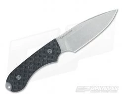 Bradford Knives Guardian4 Carbon Fiber False Edge Stonewash M390 -Camping Knives best sale 4fe 016 m390 3