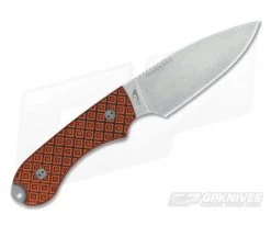 Bradford Knives Guardian4 PHT Flat Grind Tiger Stripe Stonewash 3V -Camping Knives best sale 4fh 006 3v 3