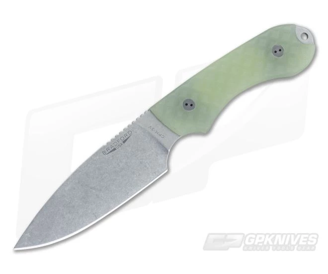 Bradford Knives Guardian4 PHT Flat Grind Ghost G10 Stonewash 3V 1 Bradford Knives Guardian4 PHT Flat Grind Ghost G10 Stonewash 3V