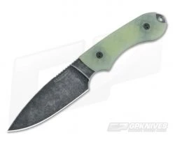 Bradford Knives Guardian4 PHT Flat Grind Ghost G10 Nimbus 3V