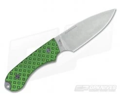 Bradford Knives Guardian4 PHT Flat Grind Toxic G10 Stonewash 3V -Camping Knives best sale 4fh 010 3v 3