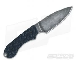 Bradford Knives Guardian4 PHT Flat Grind Black/Blue G10 Nimbus 3V -Camping Knives best sale 4fh 013n 3v 3