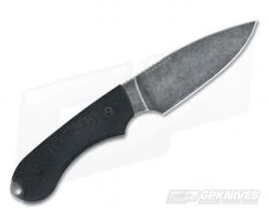 Bradford Knives Guardian4 PHT Flat Grind 3D Black Micarta Nimbus 3V -Camping Knives best sale 4fh 101n 3v 3