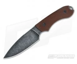 Bradford Knives Guardian4 PHT Flat Grind 3D Natural Micarta Nimbus 3V
