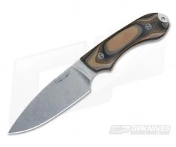 Bradford Knives Guardian4 PHT Flat Grind 3D G-Wood Stonewash 3V