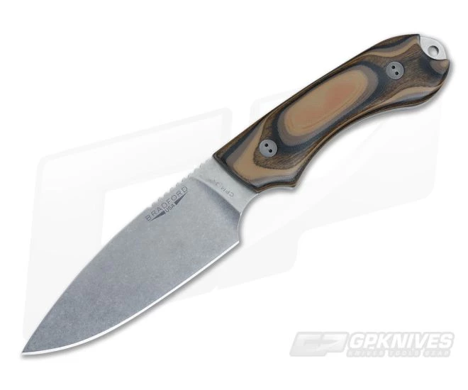 Bradford Knives Guardian4 PHT Flat Grind 3D G-Wood Stonewash 3V 1 Bradford Knives Guardian4 PHT Flat Grind 3D G-Wood Stonewash 3V