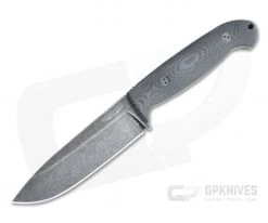 Bradford Knives Guardian5.5 3D Black Micarta Sabre Grind Nimbus 3V