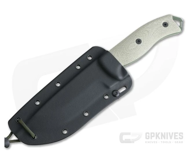 ESEE 5 OD Green Blade 3D Green Canvas Micarta Handles Fixed Blade 5POD-017 2 ESEE 5 OD Green Blade 3D Green Canvas Micarta Handles Fixed Blade 5POD-017 - Image 2