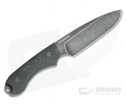 Bradford Guardian5 Sabre Ground Nimbus 3V 3D Black Canvas Micarta Fixed Blade -Camping Knives best sale 5s 101n 3v 3