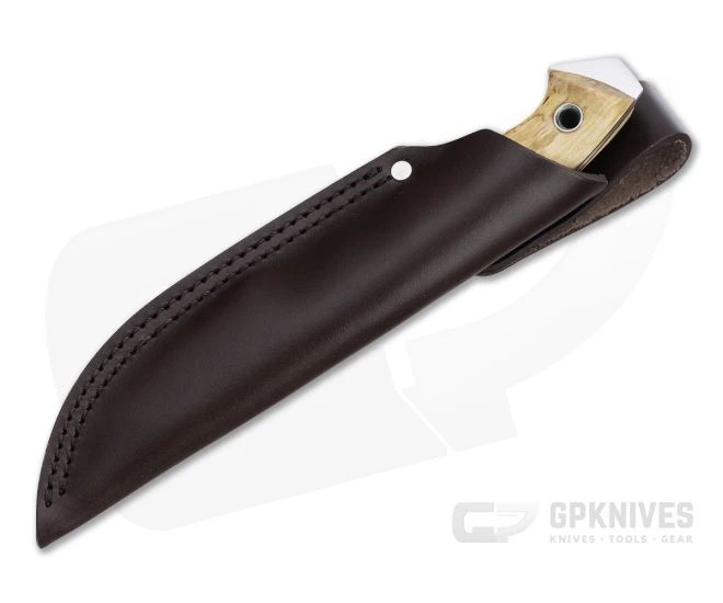 Helle Knives x Vox Utvaer 12C27 Curly Birch Full Tang Fixed Blade Knife 2 Helle Knives x Vox Utvaer 12C27 Curly Birch Full Tang Fixed Blade Knife - Image 2