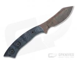 Dawson Knives Snakebite Arizona Copper 3V Blue/Black G10 Pocket Fixed Blade -Camping Knives best sale 63714 3