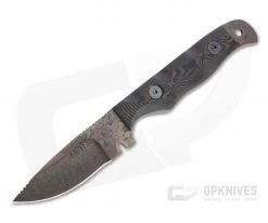 Dawson Knives Handyman Arizona Copper 3V Orange/Black G10 Fixed Blade