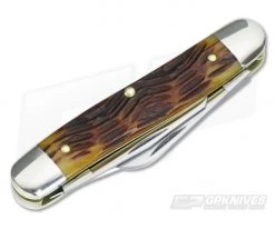 Tidioute Cutlery #66 Calf Roper Antique Autumn Bone -Camping Knives best sale 661317 aajb 2