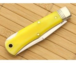 Northfield #83LB Tascosa Little Lock Back Yellow Rose Clip Point -Camping Knives best sale 831115lb syrb 2