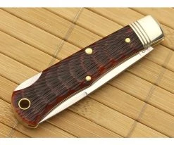 Northfield #83LB Tascosa Little Lock Back Autumn Leaf Jig Bone -Camping Knives best sale 835115lb aljb 2