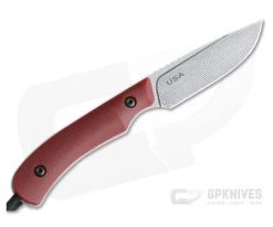 Smith & Sons Axiom Ruby G10 White Liners AEB-L EDC Fixed Blade -Camping Knives best sale axiom 03 3