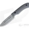 Smith & Sons Axiom Charcoal Gray G10 Blue Liners AEB-L EDC Fixed Blade